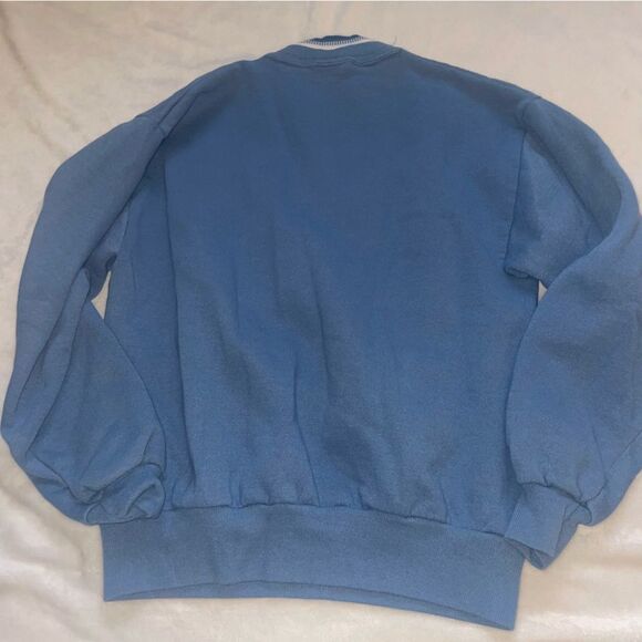 Vintage Morning Sun Winter Birds Having Fun Sweatshirt- Size Medium - Picture 2 of 11